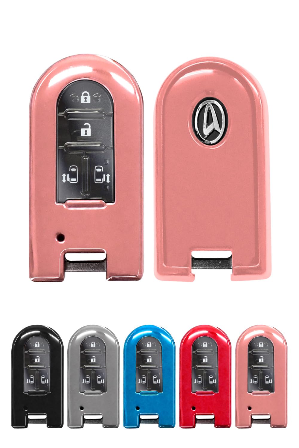 [shizukawill] DriveLife Smart Key Case, Daihatsu Key Case, Key Chain, Car, Smart Key, Type B, rose Daihatsu (DA22)