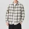 Japanese Plaid Cotton Shirt Men's Trendy Versatile Loose Casual American Spring New Shirt