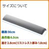 ELECOM Mouse Pad Wrist Rest Corner Guard Gray MOH-CTLM01GY