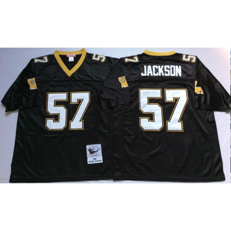 New Orleans Saints Hall Of Fame Retro Rugby Jersey Mens Sportswear Cotton Blend Athletic Top