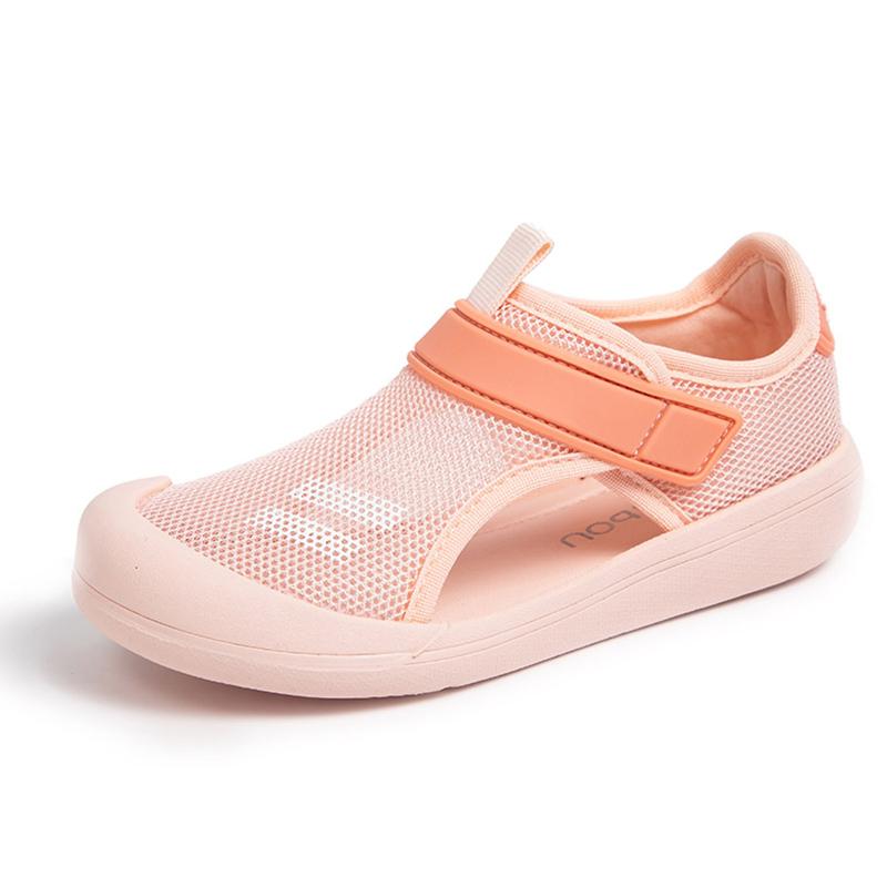 

Летние детские сандалии для мальчиков и девочек, модная спортивная пляжная обувь для малышей, уличные детские дышащие повседневные сандалии, размер :23-36 25