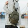 Schoolbag Outdoor Lightweight Small Bag Multifunctional Camping Mobile Phone Bag Cycling Tooling Crossbody Bag Solid Color Single Room Backpack