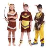 Colorful Polyester Native American Costume For Kids Perfect For Halloween And Cosplay Events
