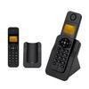Aiek D1005 Wireless Landline Phones With Caller Display Redial Hands Free Internal Call For Office Home Hotel