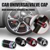 4 Stück Karbonfaser Auto Rad Reifenventil Schaft Luftkappe Für C4 C3 C5 C2 Berlingo C-Elysee C4-Picasso C4-Aircross DS