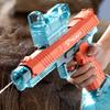 Electric Water Gun Automatic Squirt Guns With 434cc Large Capacity 32ft Range Powerful Sprinkler Summer Beach Pa