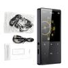 HIFI Музыкальный плеер MP3-плеер с Bluetooth, FM, расширяемой памятью 128 ГБ, 2,4-дюймовым экраном, Hi-Fi качеством звука, встроенным аккумулятором 1500 мАч