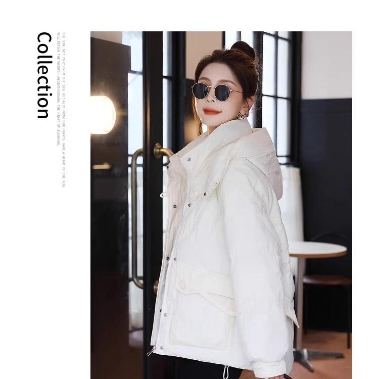 Women’s Short Hooded Windproof Thicken Warm Winter Jacket 4 Colors