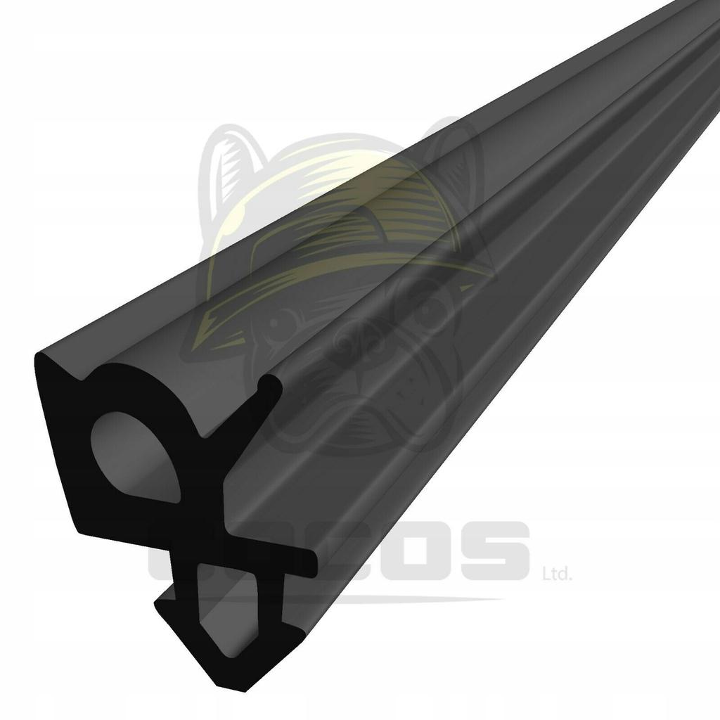 Seal for PVC windows S-1387F BLACK 1m