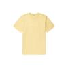 Columbia Solid Color Crew Neck Pullover Outdoor Sports Travel Short Sleeve T-Shirt Unisex T-Shirt Light-Yellow AE1458-785