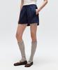 CITYBREEZE Trimmed Nylon Shorts_Navy