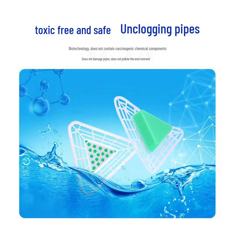 Men’s Urinal Deodorizing Scent Block - Fragrant, Descaling, Cleaning Tablets