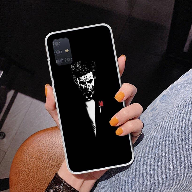 Man Suit Shirt Tie Phone Case For Samsung Galaxy A52 A32 A22 A12 A51 A31 A50S A30S A20S A10S Note 20 Ultra 10 Plus S10 A72 A71 G
