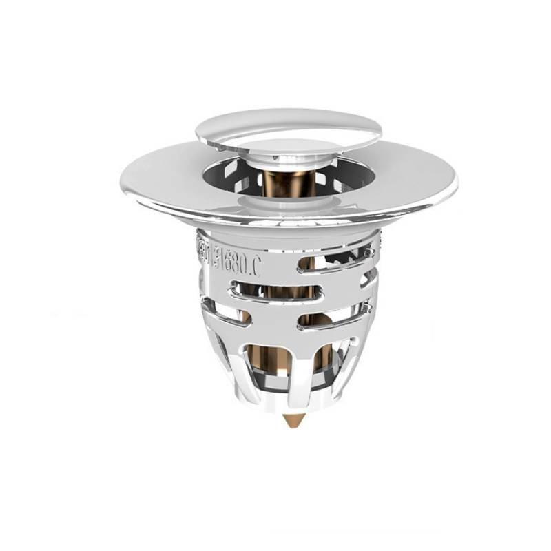 Langlebiger Kunststoff Waschbeckenablauf Pop-up Kern Auslaufsicher Moderne Badezimmerarmatur