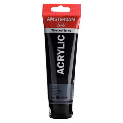 Acrylic Paint - TALENS - AMSTERDAM - Lamp Black - 120ml - 70 Colors Available