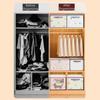 Cartoon Folding Clothes Storage Box Dust-proof Moisture-proof Quilt Pants Sweater Storage Box Space Saving Large Capacity