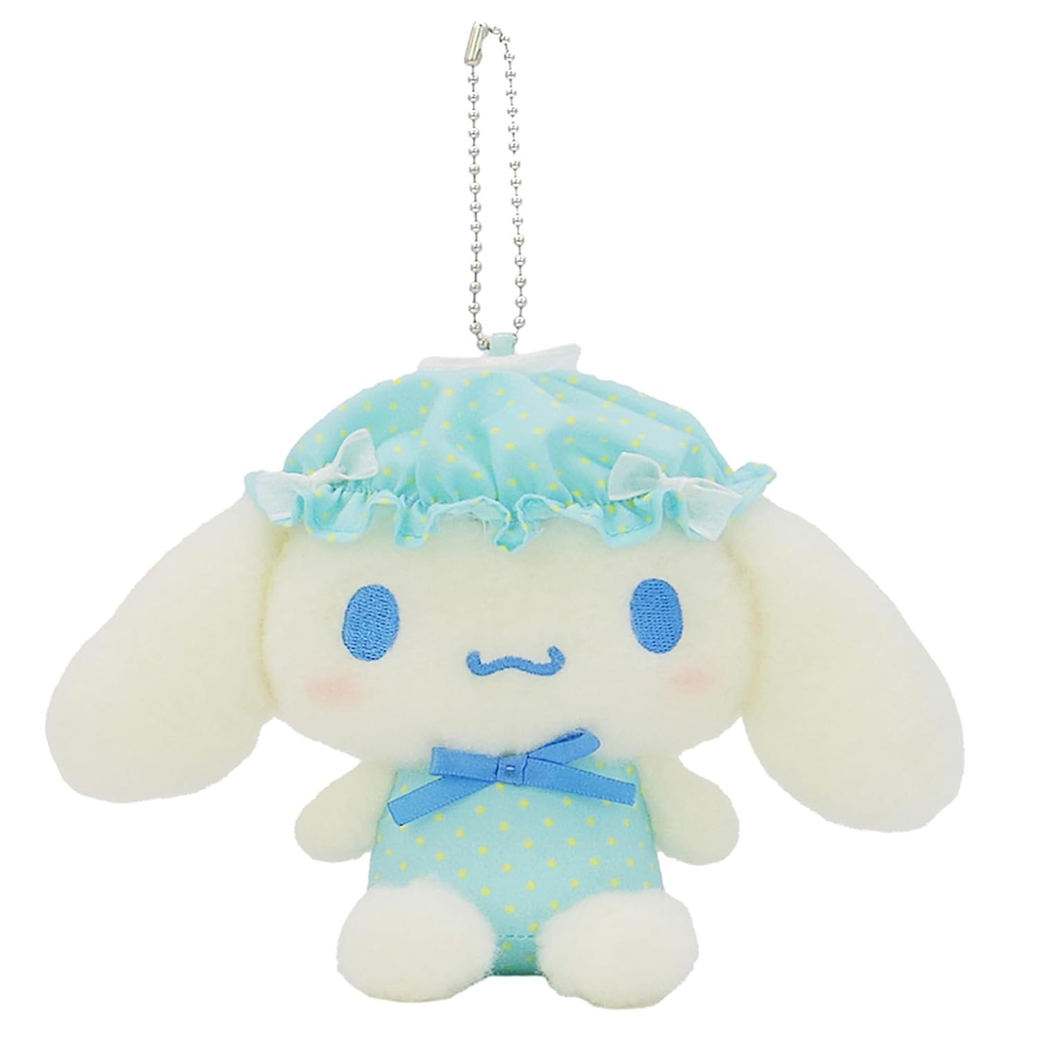 Nakajima Corporation Sanrio Characters Nightcap Ribbon Cinnamoroll Mascot H12W16D8cm