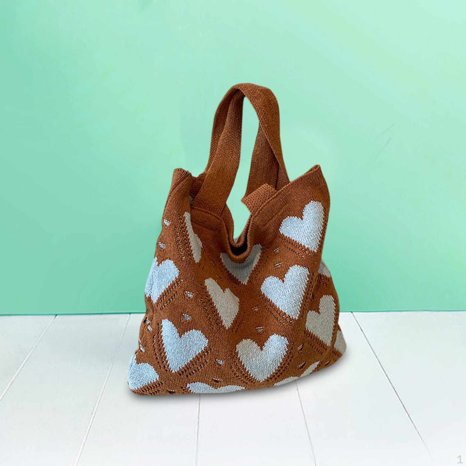 

Женская сумка через плечо, пляжная сумка для летних путешествий, улиц, весенних поездок на работу коричневый