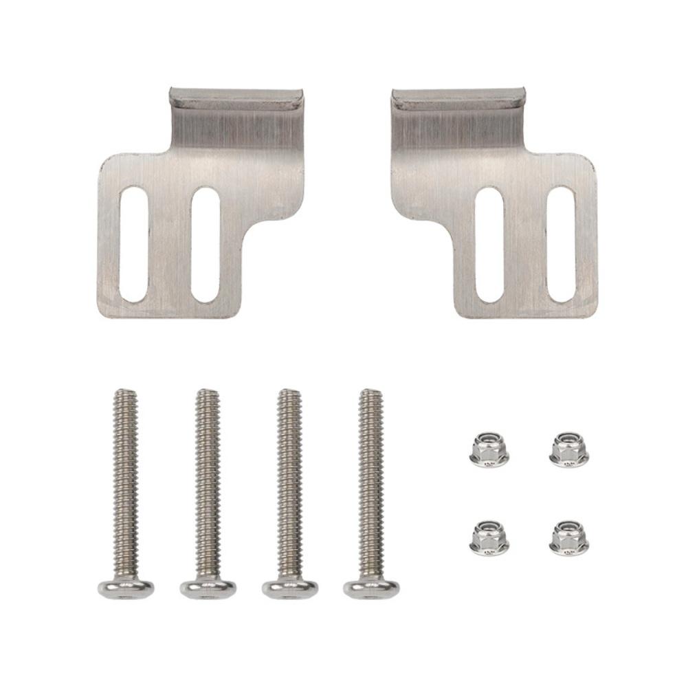 Electric car trunk base hook with motorcycle tail box side frame hook set made from aluminum alloy for improved storage