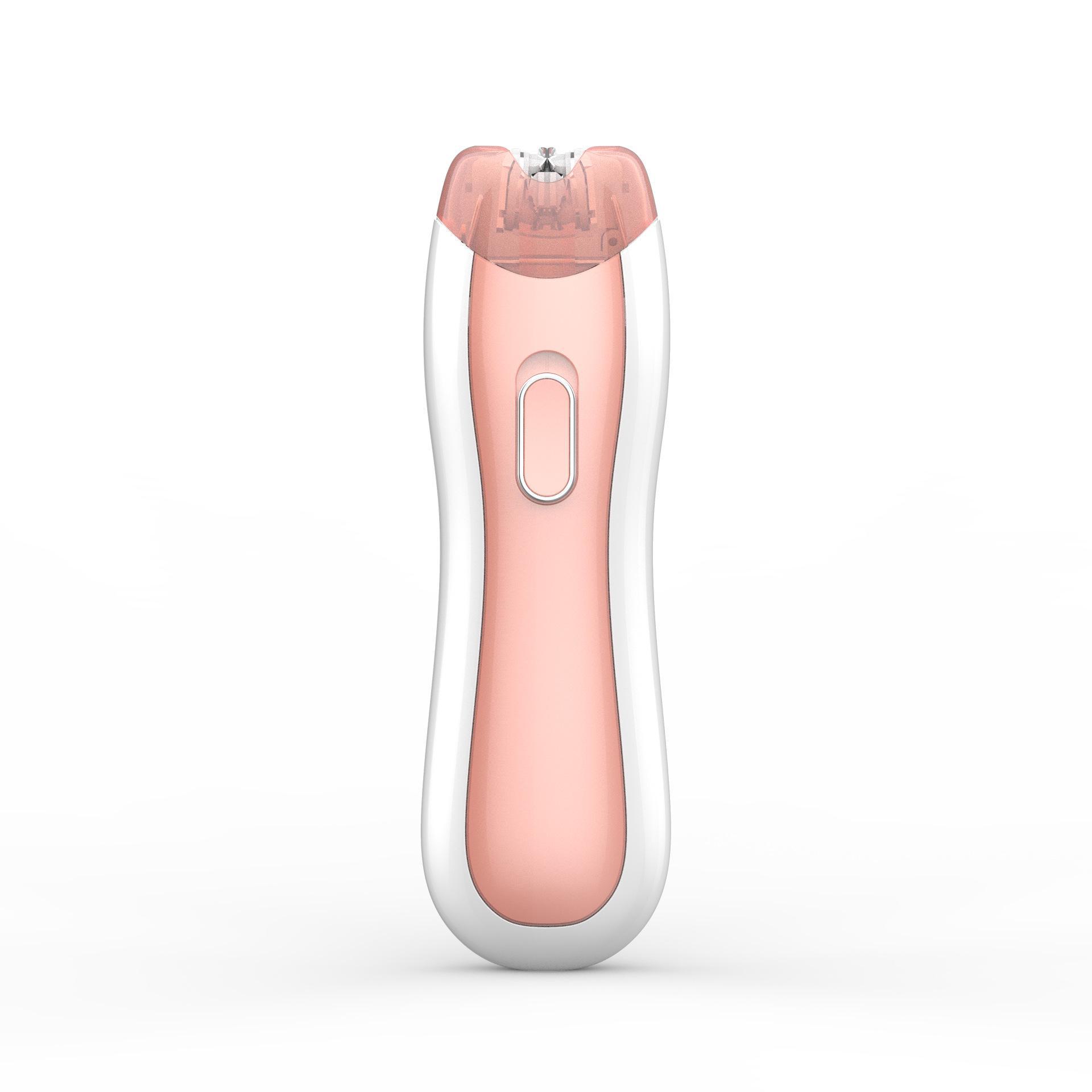 

Набор из мини-эпилятора и триммера для бритья — женский электрический эпилятор и мужской мини-триммер 3002 Pink розовый