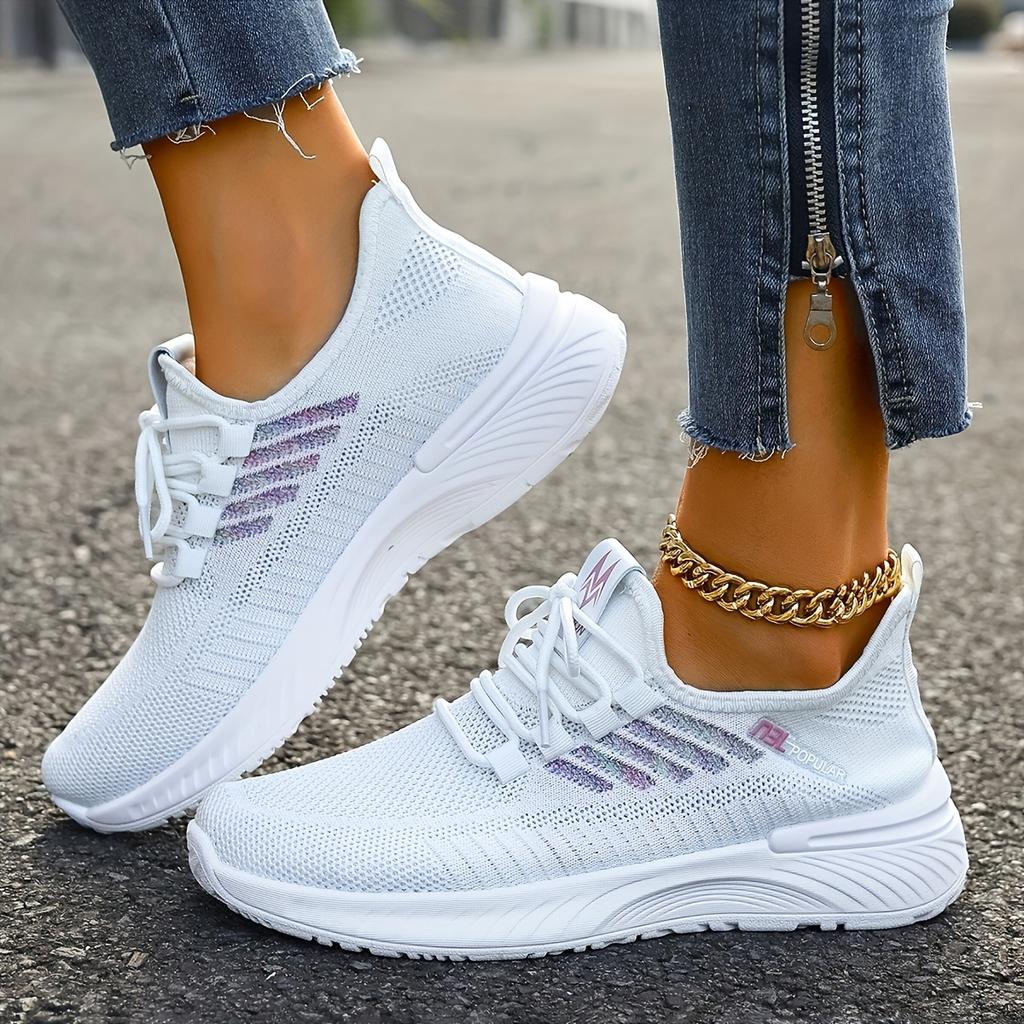 Damen Freizeit-Sneaker Atmungsaktive Laufschuhe Outdoor-Sportschuhe
