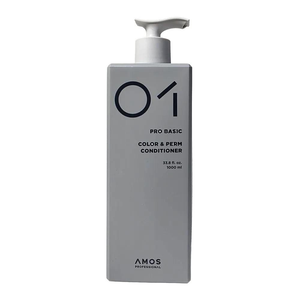AMOS Color & Perm Conditioner 1000ml Shampoo for Colored & Permed Hair, Moisturizing Shampoo