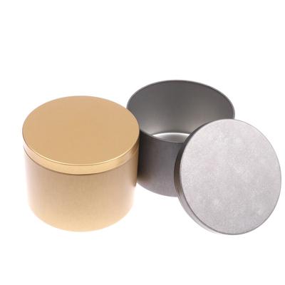 8oz Candle Tin Can Tinplate Candle Jar With Lids For Diffuser Stone Candles Tea Can Jewelry Gift Iron Box Candle-making Supplies