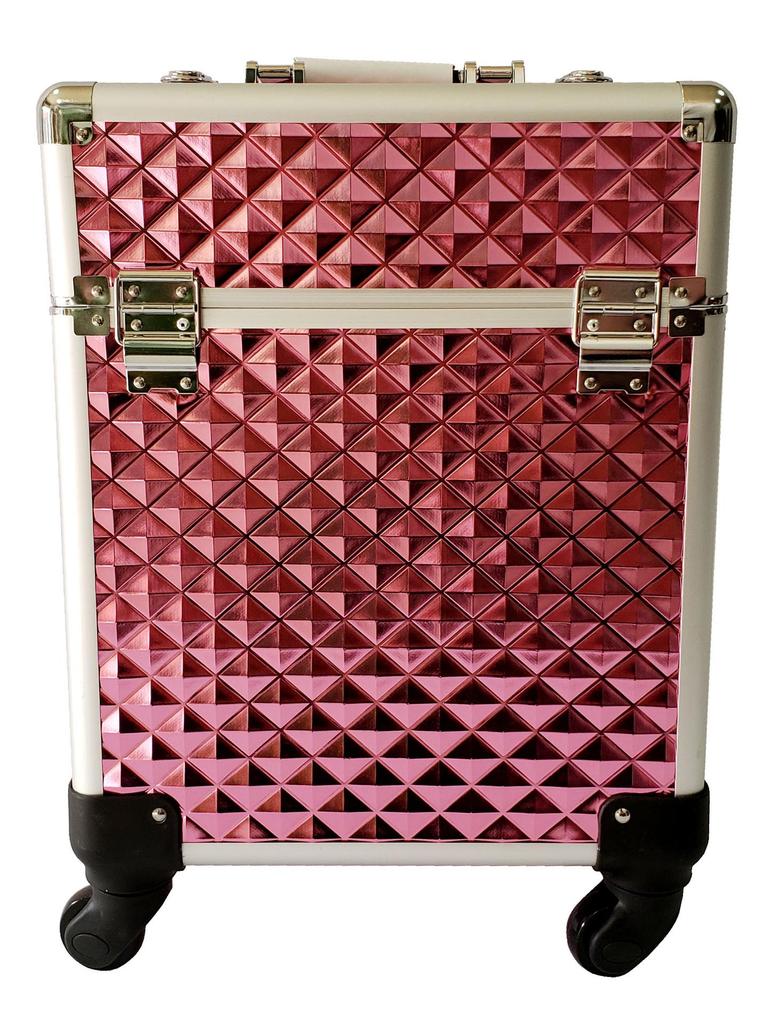 Professional Multi-Layer Aluminum Rolling Makeup & Beauty Tool Case