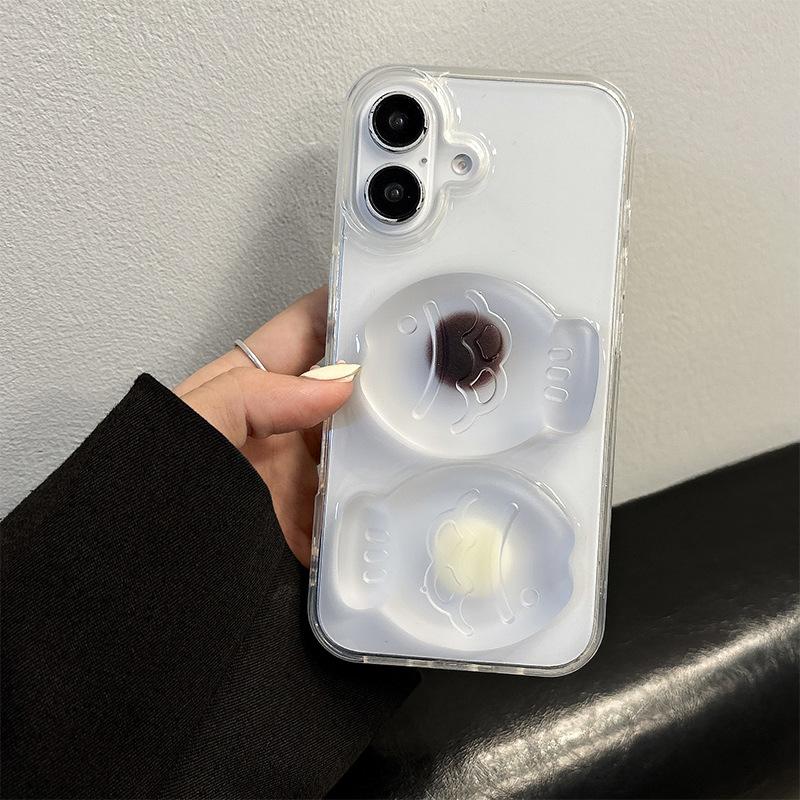 

Sandwich Transparent Snapper Braised Phone Case for IPhone 17 Promax Women s Model for Apple 15 Soft Case 14 Protective Case For iPhone 17Promax