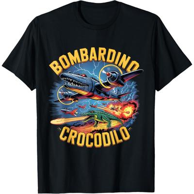 Bombardino Crocodilo Italian Brainrot T-Shirt