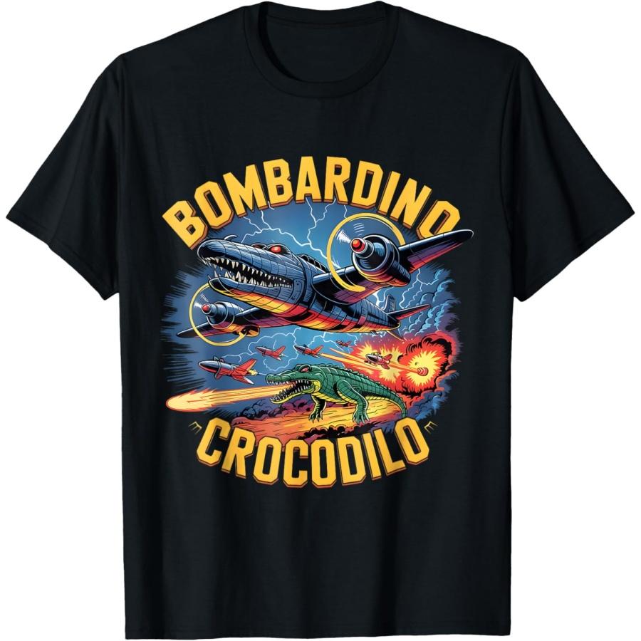 Футболка Bombardino Crocodilo Italian Brainrot S