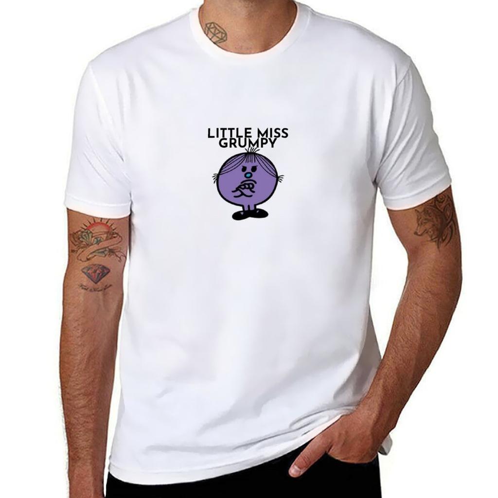 Little Miss Grumpy Tshirt Antiperspiration Workout Top