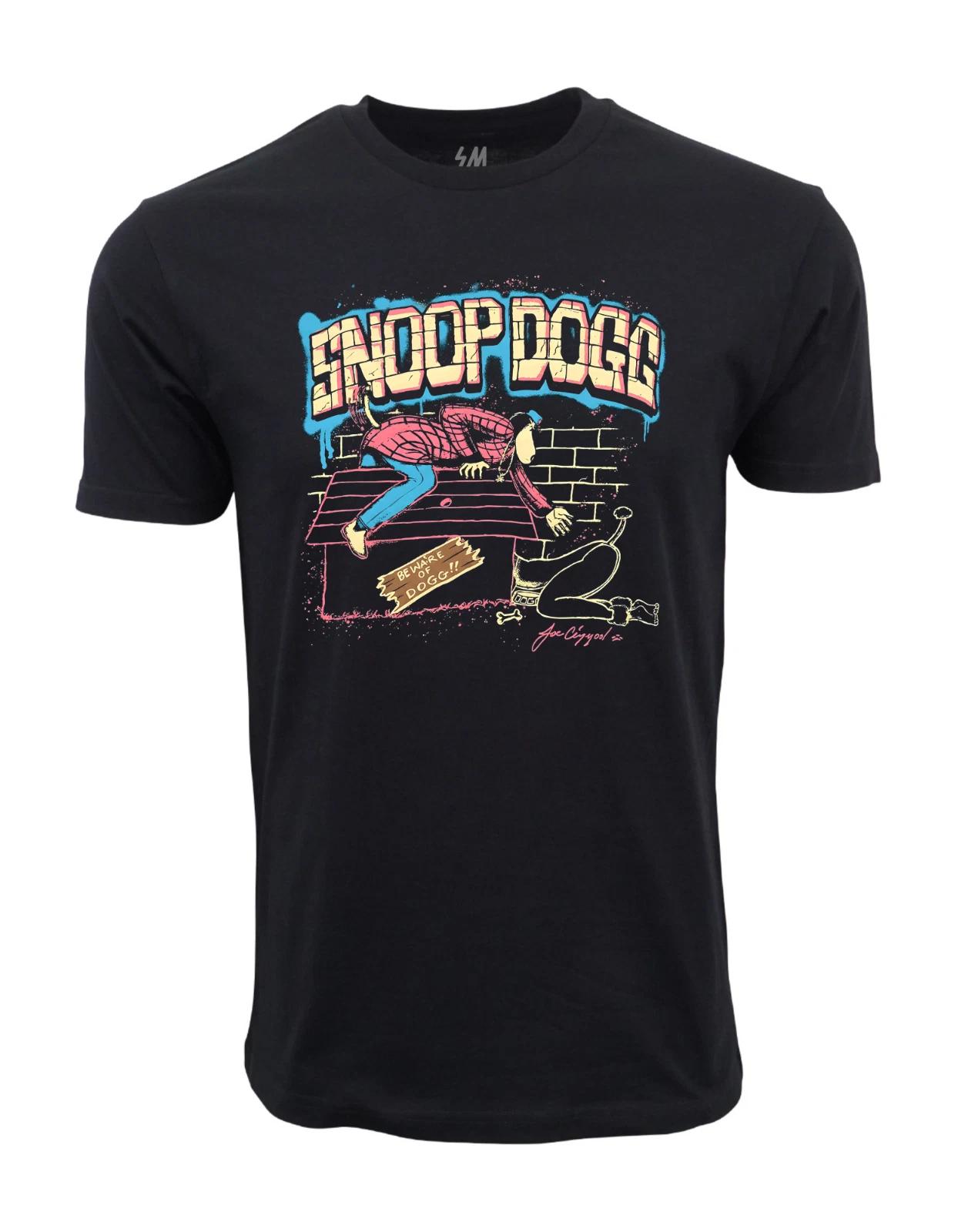 Unisex Adult Casual Graphic Be Ware Of Dogg Graphic T shirt T-Shirt M