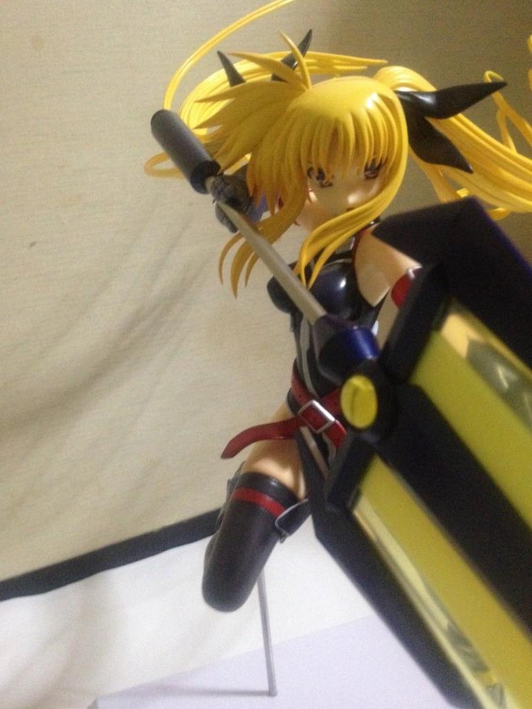 Magical Girl Lyrical Nanoha Strikers Fate Harlaown True Sonic Form Scale PVC Painted Finished T. (1/7 Product)