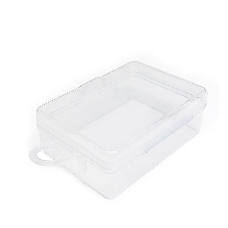 Compact Makeup Powder Puff Storage: Round & Square Plastic Boxes