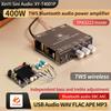 XY-T4001P 400W TWS Bluetooth Audio Amplifier Board TPA3223 Chip DC12-42V High Power for Speakers