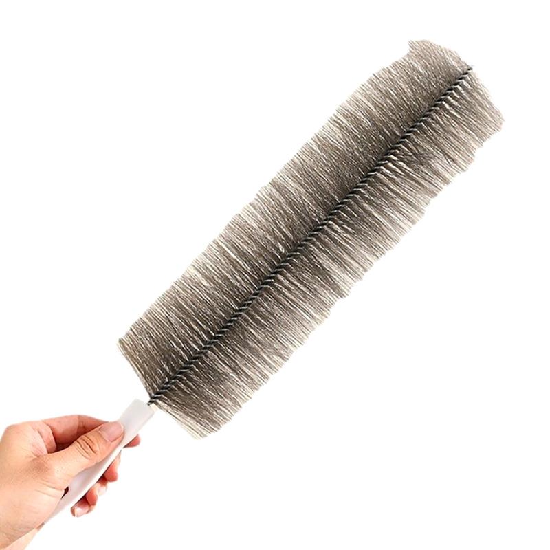HUAHUAAll-Purpose Microfiber Dust Remover Fan Brush, Flexible Cleaning Tool for House and CarHUAHUA