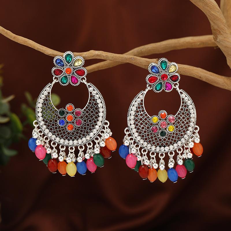 

Этнический стиль Ретро Бохо Путешествия Серьги Женские Ювелирные Аксессуары