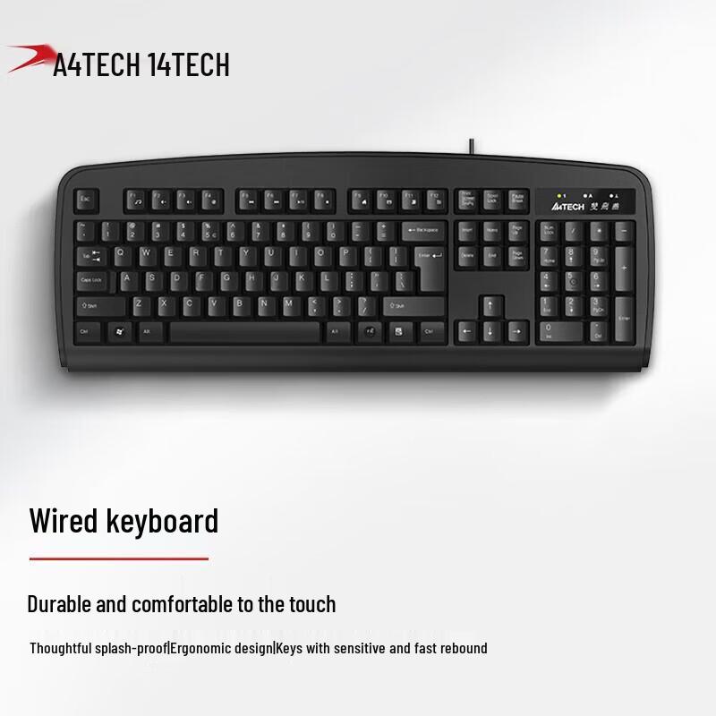 A4TECH KB-8 Wired Office Keyboard