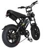 BAOLUJIE F2 500W Motor Off-Road Electric Bicycle 48V13AH Battery 45KM/H Top Speed 16 Inch All-Terrain Wide Tires City Commuting E- Mountain Bike