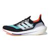 adidas UltraBoost 21 Schwarz Pulse Aqua Herren Sneaker Core-Black Cloud-White S23867