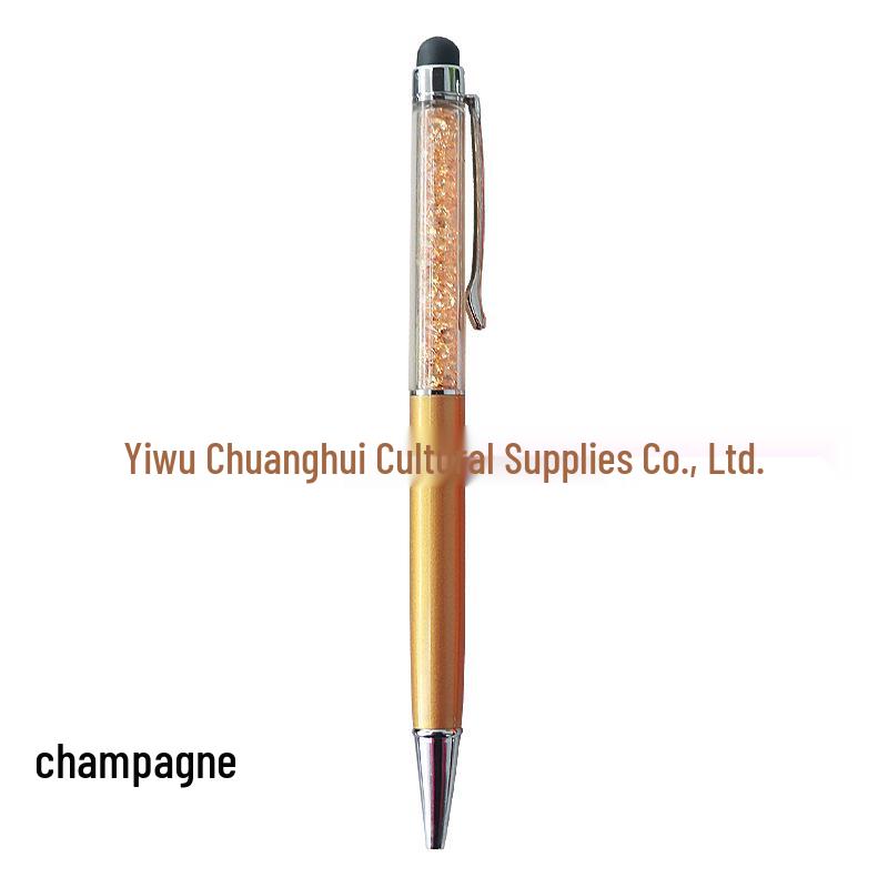 Crystal Rhinestone Ballpoint Pen with Capacitive Touch Screen – Custom Logo Gift Pen.