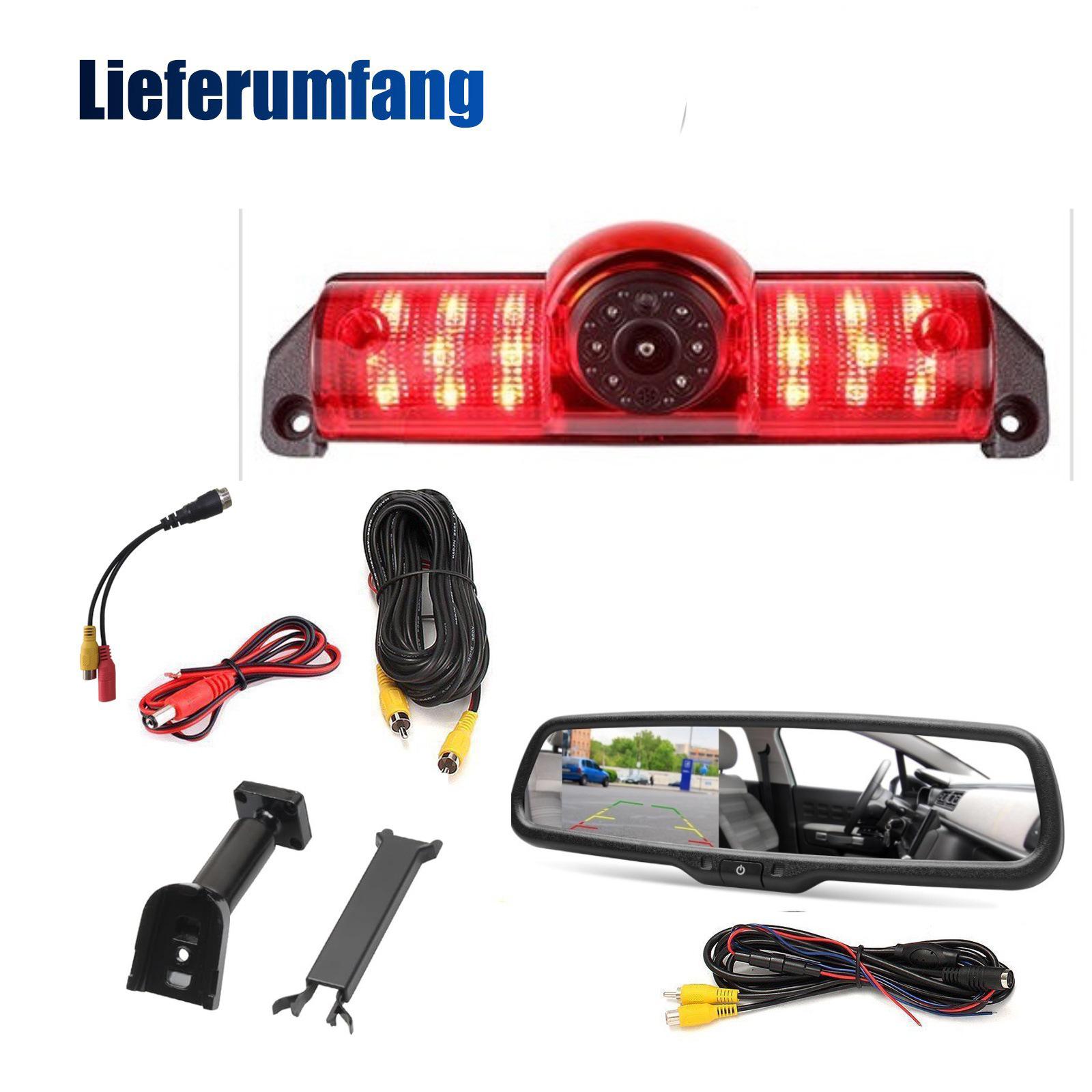 

Compatible with Chevrolet Express & GMC Savana 4.3 Rearview Mirror Display & Reverse Camera