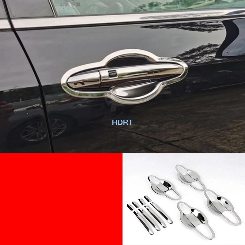 Fit For Ford Territory/Equator Sport  + Car Door Bowl Handle Cover Styling Protector Decoration Accessories Exterior Sticker