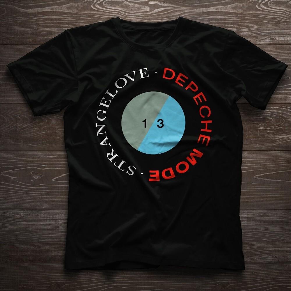 Depeche Mode Strangelove Heavy Cotton Black All Size Uniex Tee Shirt AA1939 Unisex T-Shirt XL