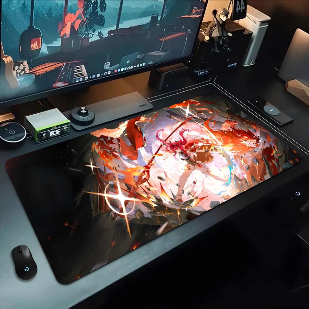 Lupa Wuwa Mouse Pad 500X1000 Mm Large Gaming Mousepad Gamer XL Rubber Otaku Keyboard Pad Laptop Desk Mat