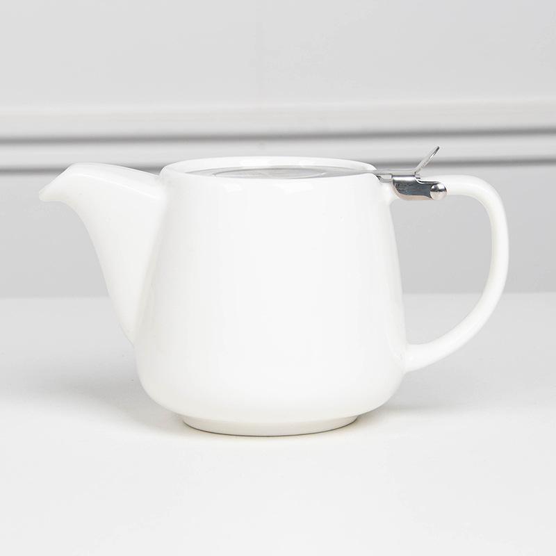 Japanese Ceramic Teapot with Stainless Steel Strainer  Filter Exquisite   for Puer  Oolong Kung Fu Tea Set