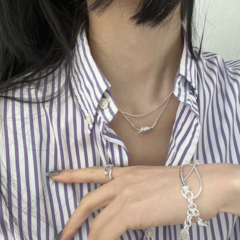 mosxe [925silver] 3rd bracelet(hand made)