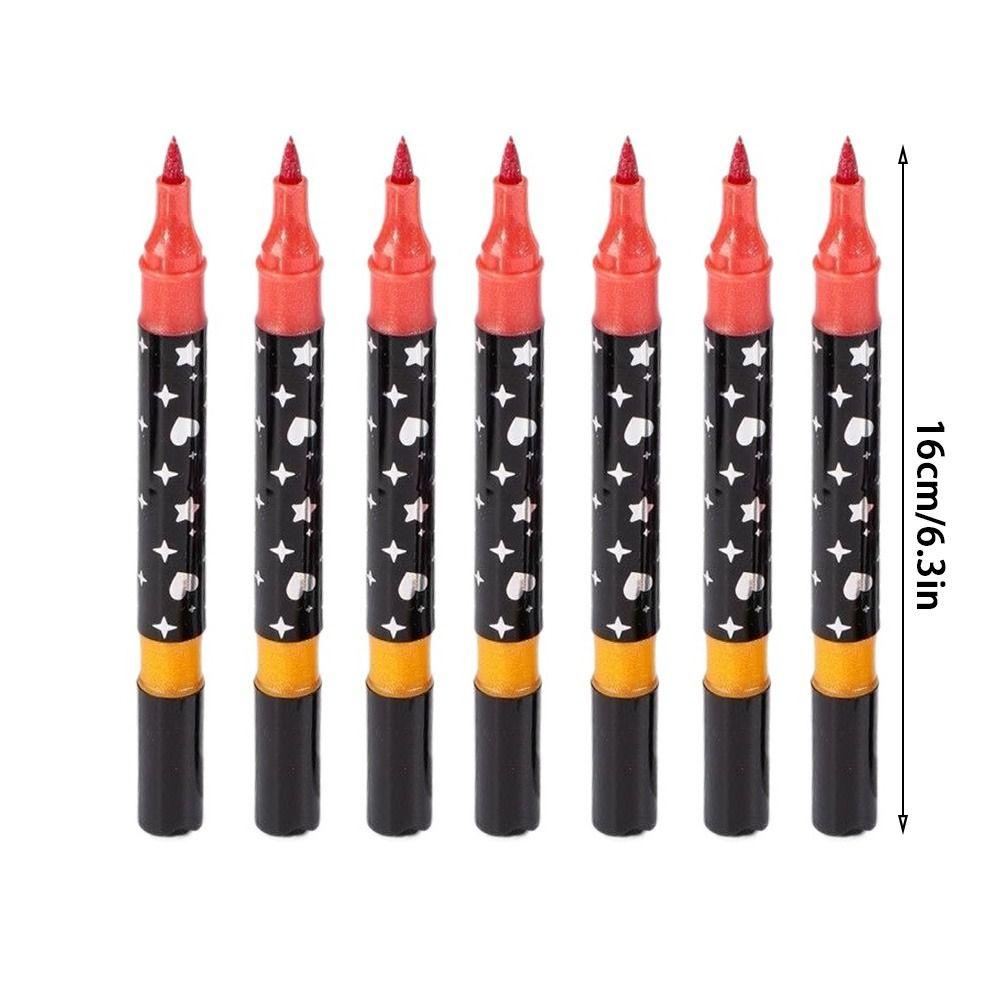 Bold Pearlescent Fluorescent Pen Student Painting Pen  for Stone Painting Card Making Scrapbooking