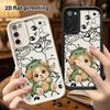 Phone case: 2D flat, suitable for Samsung Galaxy A34 A35 M05 M06 S20 S22 S21 FE Plus 5G protective case, onesie puppy, perfect holiday gift for Christ